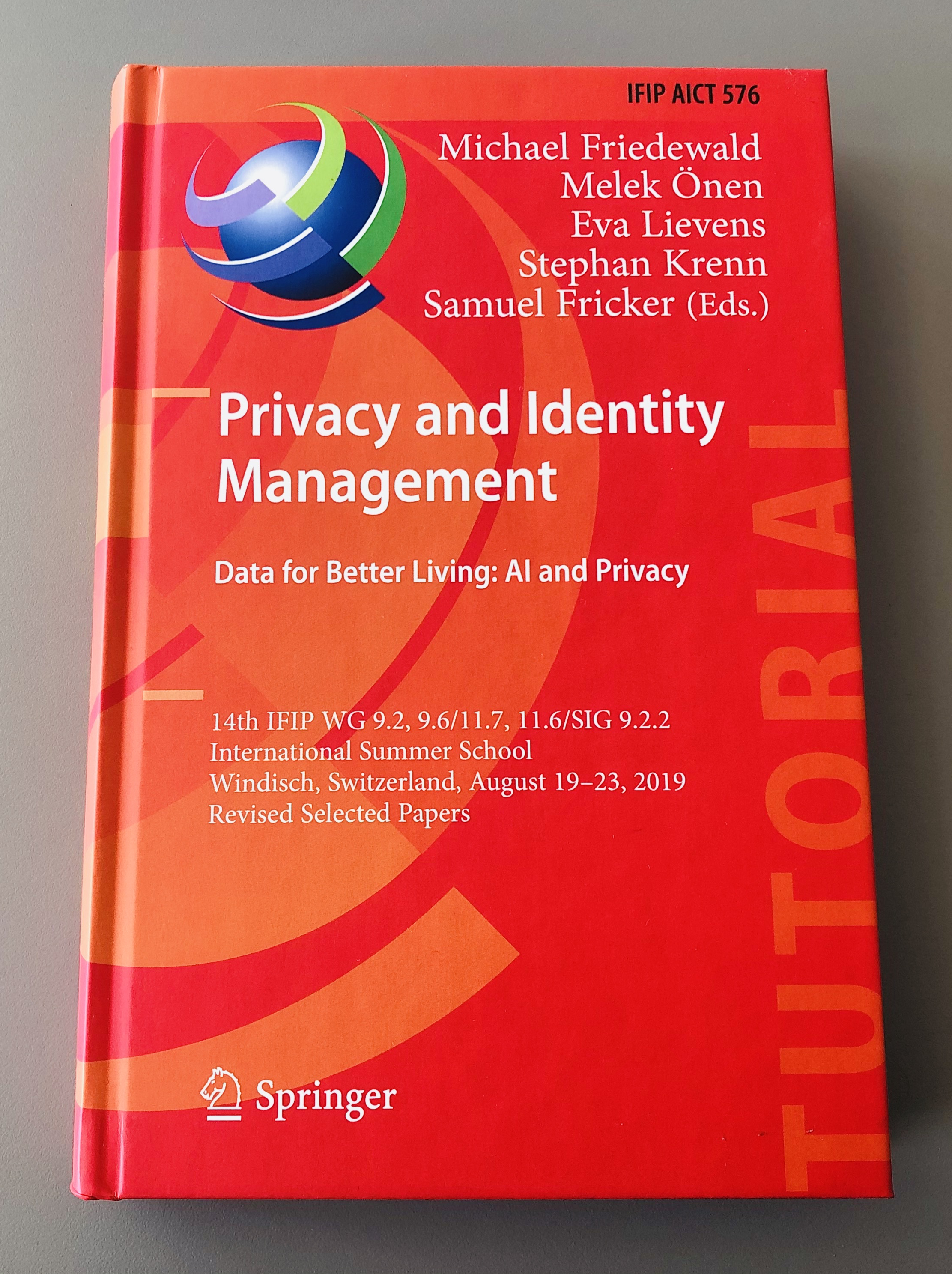 Privacy and Identity Management